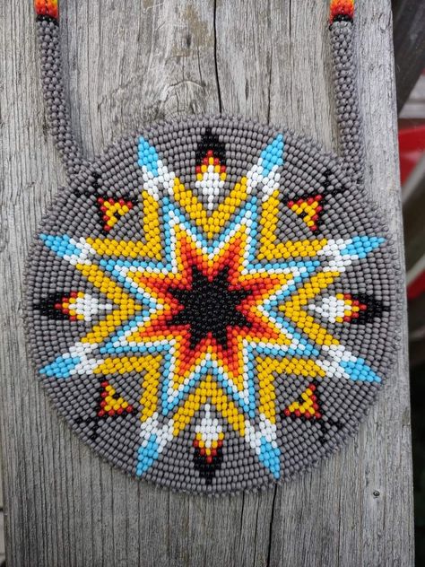 Indian Beadwork Earrings, Bead Hacks, Choctaw Beadwork, Simple Bead Earrings, Beaded Barrettes, Native American Beadwork Patterns, Native Beading Patterns, Deer Hide, Beadwork Designs