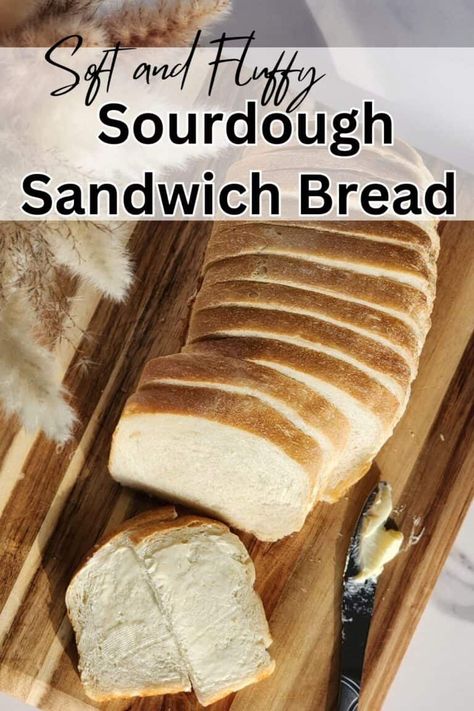 Easy Same-Day Sourdough Sandwich Bread Recipe - The Proverbs Kitchen Light Sourdough Bread Recipe, Best Sourdough Bread Recipe With Starter, Sourdough Lunch Bread, 1 Day Sourdough Bread Recipe, Best Sourdough Sandwich Bread, Easy Sandwich Bread Recipes, Easy Sourdough Sandwich Bread Recipe, Sandwich Bread Sourdough, Super Soft Sourdough Sandwich Bread