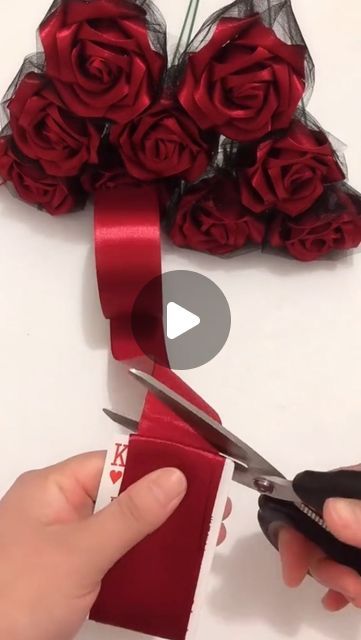 Diy Ribbon Roses How To Make, Lace Roses Diy, Fake Rose Petals Diy Crafts, Silk Roses Diy How To Make, How To Make Satin Roses, Diy Rose Ribbon, Unique Wedding Ideas Creative Diy, How To Make Roses Out Of Ribbon, How To Make A Rose Out Of Ribbon