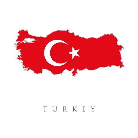 Map Of Turkey Country, Turkey Map Illustration, Turkey Flag Wallpaper, Istanbul Flag, Flag Turkey, Uzbekistan Flag, All Country Flags, Country Flags Icons, Turkey Map