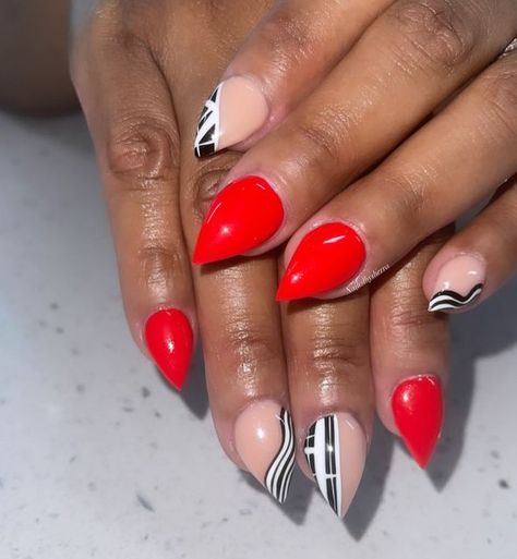 Nailed By Sherra LLC on Instagram 90a Nails, Dope Nail Designs Swag, Braider Nails, Stilettos Nails, Flame Nail Art, Sophisticated Nails, Nail 2023, Nail Boutique, Nails Collection