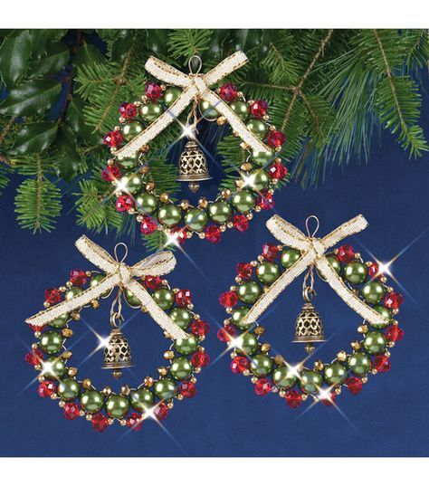 Beaded ornaments diy