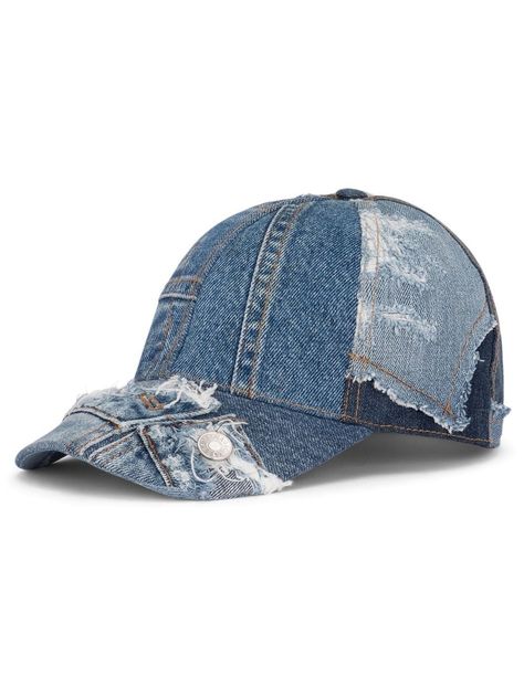 Denim bucket hat