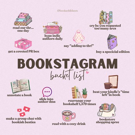 What’s on your bookstagram bucket list? Slide 2 is my favorite on the list! And I am daily trying to best my kindle’s “time left” in book 😅 💝Comment FREE for a content creation guide for bookstagrammers & authors Kindle Book Recommendations, Bucket List Book, Cozy Drinks, Indie Author, Content Creation, Romance Books, Book Recommendations, The List, Kindle Books