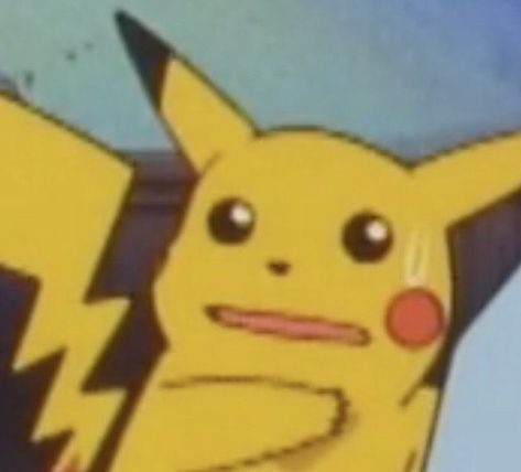 Pikachu Reaction Pic, Pokemon Reaction Pics, Pikachu Icon, Pikachu Pfp, Funny Pikachu, Pikachu Meme, Pikachu Funny, Pfp Funny, Pikachu Art