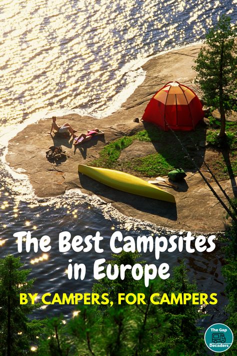 Camping Europe, Europe Trips, Motorhome Travels, Backpacking Meals, European Road Trip, Kayak Camping, Camping Hammock, Camping Places, Camping Holiday