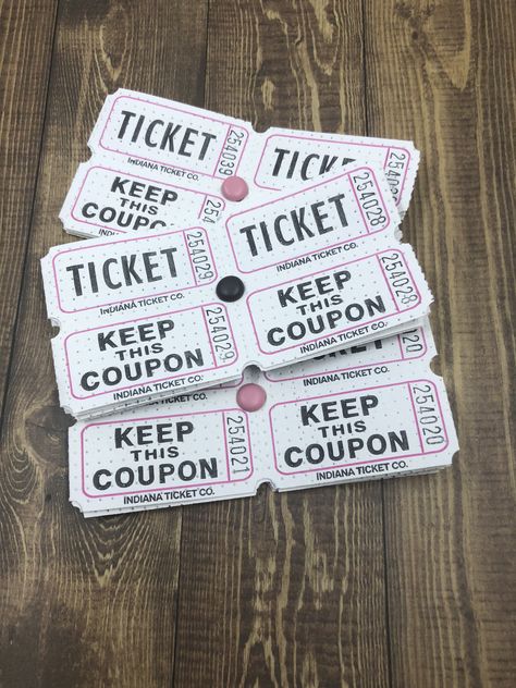 Excited to share this item from my #etsy shop: 10 White perforated pierced tickets. Game tickets. Carnival tickets. Such a cool spin to the fun tickets. #julieebersole #piercingdiecut #ellenhuston #paperart #whitetickets #raffletickets #eventtickets #fairtickets #carnivaltickets Ticket Party Invitations, Carnival Tickets, Fair Tickets, Cool Background, Paper Art Projects, Game Tickets, Ticket Design, Party Invite Design, Coupon Design