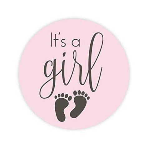 120-1" It's a Girl Stickers, Baby Shower Stickers (#372-G) Babby Shower, Hospital Icon, Handmade Party Favors, Baby Shower Images, Shower Images, Sees Candies, Its A Girl Announcement, Barbie Box, Baby Boy Announcement