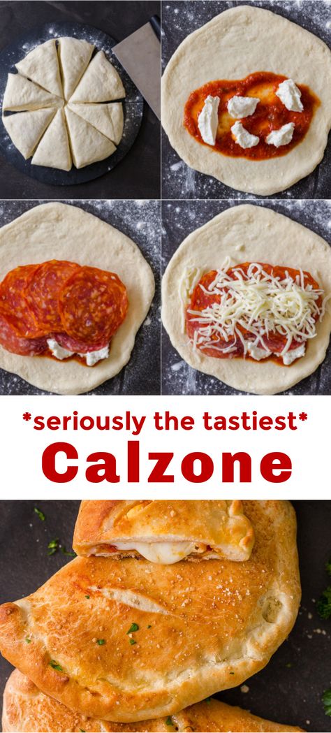 Calzone Recipe Easy, Calzone Recipe, Pizza Fatta In Casa, Pizza Recipes Homemade, Pizza Recipes Dough, Lost 100 Pounds, Chapati, Pizza Hut, Pizza Party