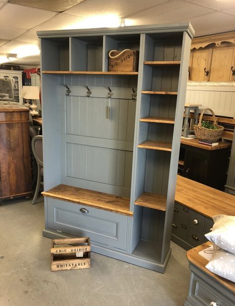 Whitstable Kent, Pine Shelves, Hall Bench, John Wilson, Bench Storage, Storage Cupboard, Furniture Bookshelves, Furniture Handmade, Seat Storage