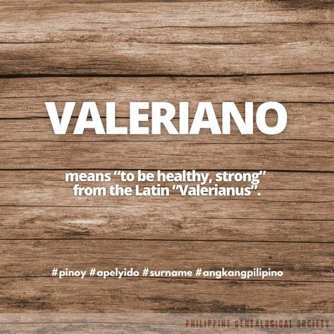 VALERIANO means “to be healthy, strong” from the Latin “Valerianus”. B Names, S Name, Stylish Maternity Outfits, Name List, Genealogy, Philippines, Meant To Be, Writing