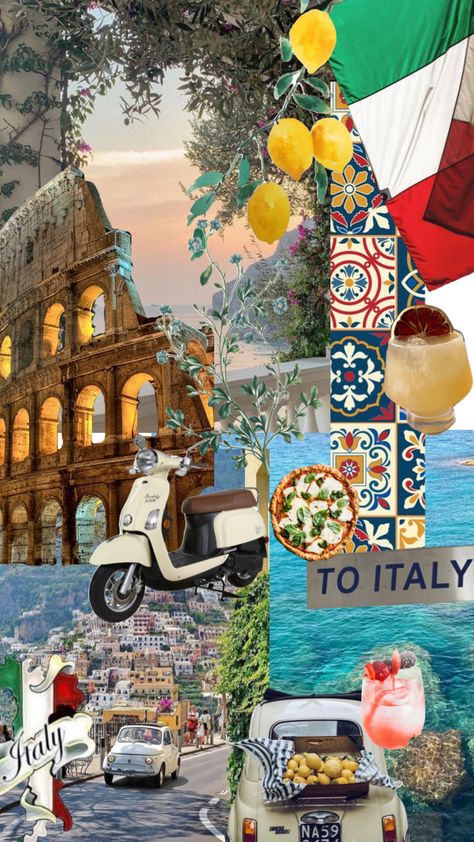 Italy Aesthetic Vintage, Summer In Italy Aesthetic, Italy Wallpaper, Macbook Wallpaper Aesthetic, Aesthetic Italy, Italy Vibes, Italian Aesthetic, Travel Collage, Forgotten Places