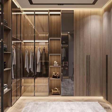 Dressing on Behance Word Drop Furniture Design, Wardrobe Internal Design, Wardrobe Laminate Design, Glass Wardrobe, Wardrobe Design Modern, Bedroom Wardrobe Design, Dressing Design, Walking Closet, Dream Closet Design