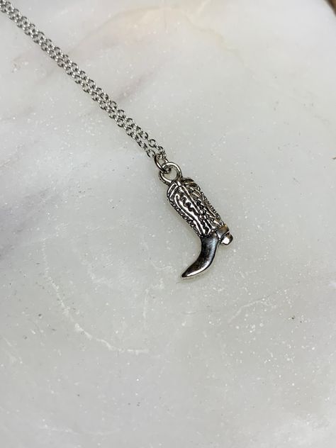 Cowboy Necklace Men, Cowboy Necklace, Cowboy Boot Necklace, Nail Jewelry, Teardrop Necklace, Cowboy Boot, Drop Necklace, Turquoise Stone, Men Necklace