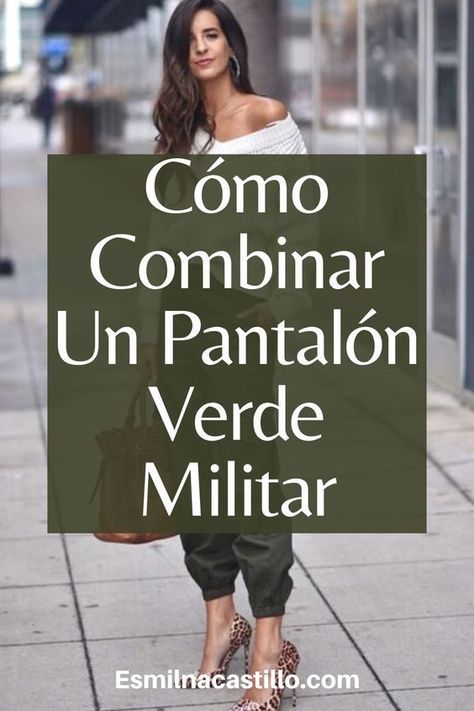 ¿Cómo combinar un pantalón verde militar? Lo cierto es que este tono es muy utilizado desde hace muchos años y no pasa de moda debido a su aspecto impecable que se ajusta a un montón de estilos diferentes, desde los más casuales hasta los más elegantes. A continuación, te daremos algunos consejos para que puedas combinar para cada ocasión, veamos Pantalones Cargo Mujer Outfits, Pantalon Cargo Outfits Mujer, Outfits Con Verde, Outfits Con Color Verde, Outfit Pantalon Verde, Outfits Verdes, Outfits Pantalon Verde, Outfits Verde, Olive Pants Outfit