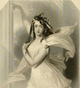 Palmer, Henrietta L. (Henrietta Lee), b. 1834 PD-old-70 Cassandra Greek Mythology, Troilus And Cressida, Greek Mythology Art, Mythology Art, Portrait Images, Art Antique, Greek Mythology, Antique Art, Altered Art