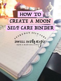 Witches Self Care, Self Care Rituals Witch, Self Care Witchcraft, Self Care Binder, Self Care Crafts, Witchy Self Care, Moon Journaling, Self Care Plan, Self Care Aesthetic