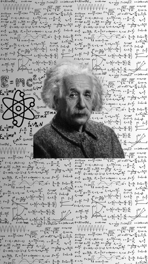 Albert Einstein Wallpaper Aesthetic, Einstein E=mc2, Albert Einstein Aesthetic, Einstein Aesthetic, Scientific Wallpaper, Robert Einstein, Albert Einstein Wallpaper, Einstein Wallpaper, Physics Symbols