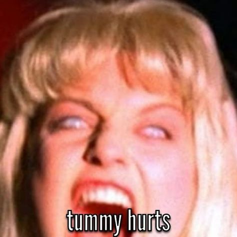 MTN duuude 🧪 on Instagram: "Meanwhile   🔴 ⚪️ ⚫️ 🔴 ⚪️ ⚫️   #davidlynch #twinpeaks #laurapalmer #tummy #hurt #scream" Laura Palmer Scream, Tummy Hurt Reaction, My Tummy Hurts, Tummy Hurts, Baba Jaga, Laura Palmer, Mood Enhancers, Scream, It Hurts