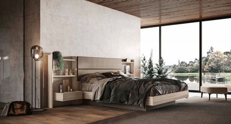 Simple Modern Bedroom Design, Modern Bedroom Design, Orzo, Design Case, Modern Bedroom, E Design, Bedroom Design, Room Divider, Bedroom