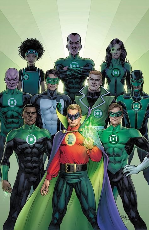 The Justice Society Roundtable on Twitter: "Alan Scott front and center. Beautiful.… " Green Lantern Characters, Art Dc Comics, Lanterns Light, Lantern Corps, Green Lantern Corps, Univers Dc, Arte Dc Comics, Dc Comics Superheroes, Dc Comics Artwork