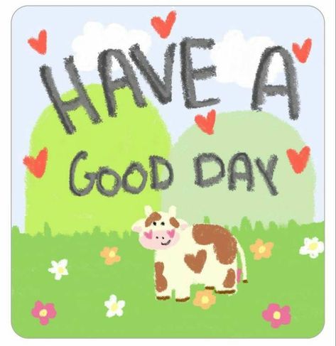 Have A Good Day Cute Pictures, Good Morning Cute, Cute Text Messages, Seni 2d, Cute Inspirational Quotes, Cute Words, Cute Drawing, Cute Texts For Him, Text For Him