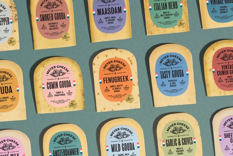 Cheese Design, Cheese Packaging, Cheese Brands, Cheese Labels, Dutch Style, Cheese Shop, Artisan Cheese, Business Model, Packaging Design Inspiration