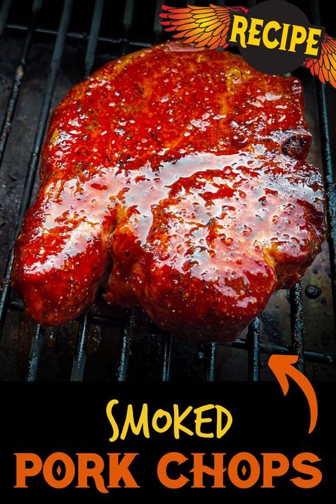 Pellet Grill Pork Chops, Smoker Meat Recipes, Smoked Pork Recipes, Best Pork Chop Recipe, Pork Chop Recipes Grilled, Smoked Pork Chops, Bbq Pork Chops, Outdoor Cooking Recipes, Pork Roast Recipes