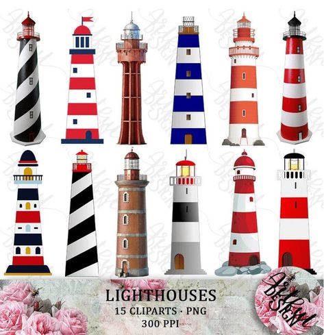 Everything You Need to Know about Lighthouse Clipart #lighthouse #with #name #clipart Lighthouse Clipart Free Printable, Light House Template Free Printable, Light Houses Painting, Lighthouses Crafts, Lighthouses Painting, Diy Light House, Light House Art, Lighthouse Craft, Lighthouse Diy