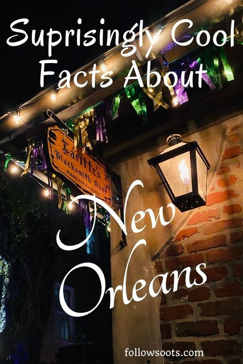 New Orleans is one of the most intriguing, cool, spooky and outrageous cities in America. Just for fun we thought you might like to know some lesser known facts about The Big Easy that make it cooler. Our posts do include Affiliate Links and you can learn more on our Disclosures page. Looking for great... The post Facts About New Orleans that are Fun, Interesting, & Surprisingly Cool! appeared first on .