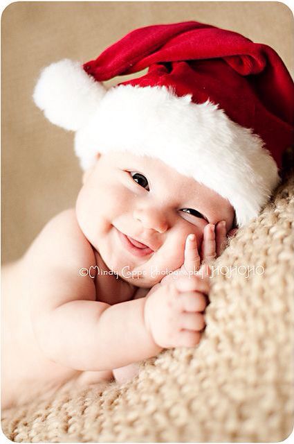 Smiling Baby Boy in Santa Hat. Baby Christmas Pictures, Newborn Christmas Pictures, Baby Christmas Photography, Newborn Christmas Photos, Christmas Baby Pictures, Baby Christmas Photos, Baby Fotografie, Baby News, Baby Photoshoot Boy