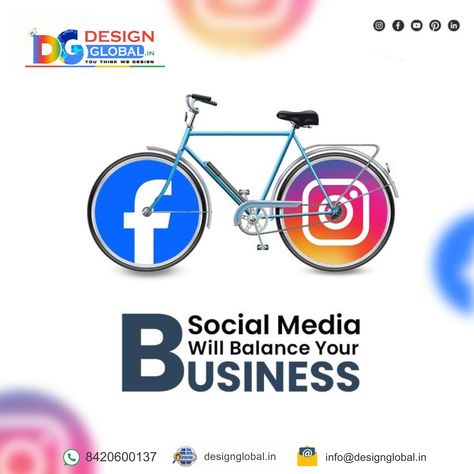 📱 Social Media Will Balance Your Business! Let Design Global help you leverage the power of social media to grow and stabilize your brand. From strategy to execution, we’ve got you covered. 🌐📈 📞 Call or WhatsApp: 8420600137 and let’s get started today! #SocialMediaMarketing #BusinessGrowth #DesignGlobal #DigitalMarketing #CallNow #BrandSuccess #follower #instagram #facebookviral Social Media Services Design, Creative Social Media Ads Design, It Company Social Media Post, Service Social Media Design, Business Creative Ads, Social Media Agency Posts, Social Media Marketing Creative Ads, Digital Marketing Creative Post, Social Media Post Ideas