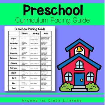 This preschool curriculum pacing guide is a great starting point for putting together your own lesson plans for your preschool. Use the guide to know what to teach each month. A scope and sequence to help map out your year. The unit chart shows what themes, letters, numbers, colors, and shapes to teach each month. This way you don't miss anything. BONUS: Included is a goals list to help identify what your students should be learning throughout the year. This product does not include the lesson p Prek Scope And Sequence, Preschool Curriculum Free Lesson Plans, Preschool Curriculum Map, Preschool Monthly Themes, Preschool Curriculum Themes, Curriculum Themes, Tot School Themes, Curriculum Director, Preschool Curriculum Free