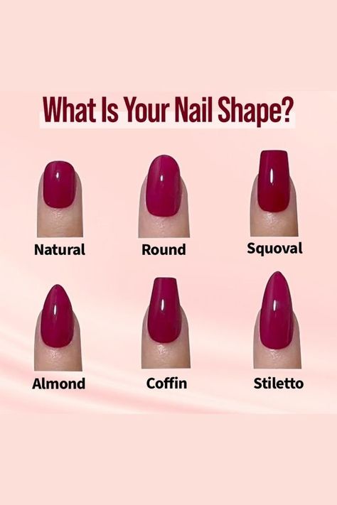 What is the meaning behind the Red Nail Theory? 5 Reasons Why You Should Try It THIS HOLIDAY SEASON — ASHLINA KAPOSTA Type Nail Shape, Different Natural Nail Shapes, Diff Nail Shapes, Trendy Nail Shapes 2023, Narrow Nails Shape Long, Shape Of Nails Chart, Acrylic Shapes Nails, Gel Nail Shapes Chart, Square To Almond Nails Shape