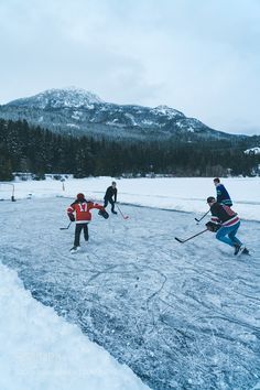 pond hockey Pond Hockey, Christmas Skating, Outdoor Ice Skating, Hockey Christmas, Snow Fort, Canada Hockey, Frozen Pond, Street Hockey, Big Sky Montana