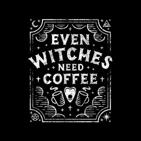 ☕️🎃 . . . . #katedrawsthings #illustration #halloween #coffee #appareldesign #tshirtdesign #horror #spooky #ouijaboard #ouija #witches… | Instagram Halloween Logo, Night Illustration, Bg Design, Coffee Shop Aesthetic, Coffee Wallpaper, Family Brand, Halloween Icons, Gothic Aesthetic, Halloween Quotes