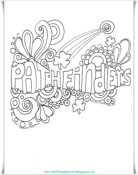 http://owl-and-toadstool.blogspot.ca/2016/02/doodle-pathfinders.html American Heritage Girls Pathfinders, American Heritage Girls Ahg, Ahg Badge, Doodle Girl, American Heritage Girls, Girl Guide, Activities For Girls, Girl Scout Ideas, Doodle Coloring