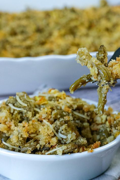 Italian Green Bean Casserole Artichoke Green Bean Casserole, Tasty Green Bean Casserole, Greenbean Artichoke Casserole, Italian Style Green Bean And Artichoke Casserole, Italian Green Bean Artichoke Casserole, Green Beans Italian Style, Air Fryer Green Bean Casserole, Green Bean And Artichoke Casserole, Italian Green Bean Casserole