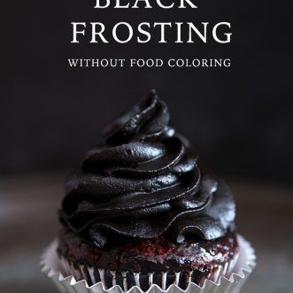 Black Vanilla Buttercream, Black Buttercream Frosting, Buttermilk Frosting, Black Buttercream, Best Buttercream Frosting, Peach Dessert Recipes, Frosting Recipes Easy, Chocolate Frosting Recipes, Cake Pop Decorating