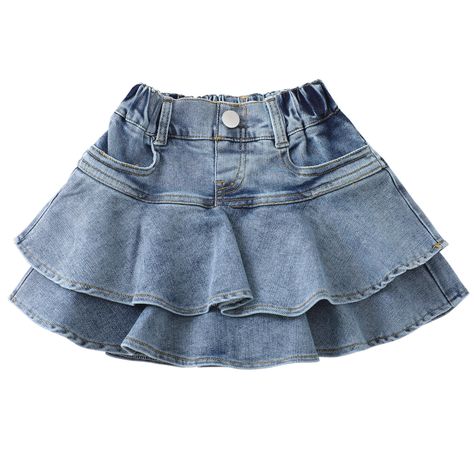 Denim Tutu Skirt, Layered Denim Skirt, Denim Flare Skirt Outfit, Skirts Over Jeans, Toca Outfits, Cool Skirts, Ruffle Denim Skirt, Photoshoot Clothes, Billie Concert