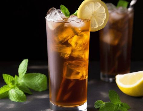 Long Island Ice tea Long Island Iced Tea, Ice Tea, Iced Tea, Long Island, Tequila, Gin, Smoothie, Dessert, Tea