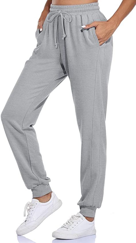 Amazon.com: Fulbelle Womens Sweatpants with Pockets, Teen Girls Workout Trendy Pants Jogger Cinch Bottom Casual Leggings High Waisted Pajama Yoga Fitness Exercise Sports Activewear Green M : Sports & Outdoors Yoga Sweatpants, High Waisted Sweatpants, Workout Sweatpants, House Wear, Style Sweatpants, Sweatpants With Pockets, Bottom Workout, Yoga Pants With Pockets, Cotton Sweatpants