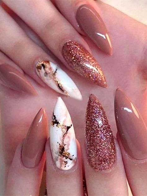 For all your events and special occasions, wear these pretty Glitter and Marble short nails to add an element of elegance to your outfit. click to shop now! The product includes: ❤ 24 Pcs Marble Press on Nails ❤ 24 Pcs of Nail Adhesive Glue Tabs ❤ 1 bottle of liquid glue 2g ❤ 1 Pc of alcohol pad ❤ 1 Pc of wooden cuticle pusher ❤ 1 Pc of mini nail file ❤ 1 Pc of tutorial card Material: ABS Style: Full Nail Tips About the product: ❤ Enjoy a perfect manicure with these beautiful short or medium fak Marble Nail Designs, Short Fake Nails, Stick On Nails, Nail Art Hacks, Cute Nail Designs, Art Tools, Gorgeous Nails, Nails Art, False Nails