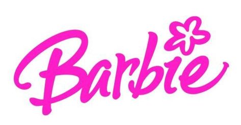 Mid 2000s Barbie 2004 - 2005 Name Logo with Flower I - Fabric T Shirt Iron On Transfer | Seller PrintOnItNow eBay Pic Only no current listings Barbie Png, Barbie Malibu, Free Barbie, Barbi Benton, Barbie Logo, Barbie Toys, Barbie Birthday, Barbie Party, Barbie Movies