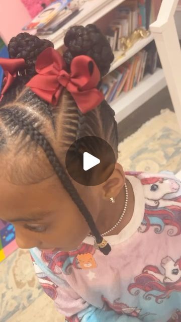 Cute Hairstyles For School For Kids Short Hair, Cute Hairstyles For Year 7 Old Braids, Kids Barbie Hairstyle, Toddler French Braid Hairstyles, Kids Quick Braided Hairstyles, Hairstyles For Little Kids Black, Kid Braid Ponytail Styles, Minnie Mouse Hairstyle For Kids, Kiddie Braid Styles