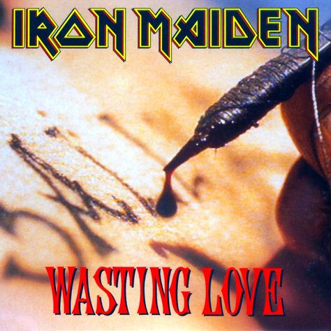 Iron Maiden - Wasting love (1992) Iron Maiden Album Covers, Iron Maiden Albums, Album Artwork Cover Art, From Here To Eternity, Metal Albums, Uk London, Iron Maiden, London England, Heavy Metal