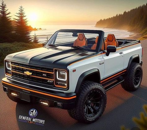 Classic Cars Trucks Chevy, Best Suv Cars, Blazer K5, Chevy 4x4, Gmc Pickup Trucks, Stuff To Buy, Trucks Chevy, Future Trucks, Vintage Pickup Trucks