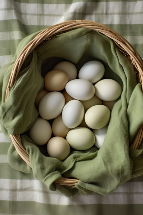 Egg Basket Ideas, Eggs In Basket, Chickens 101, Basket Of Eggs, Egg Baskets, Eggs Basket, Chicken Coop Garden, Beautiful Chickens, Holiday Messages