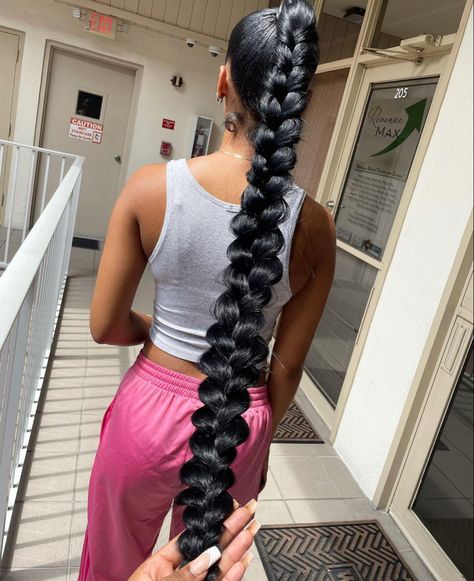 Bohemian Braid, Braided Ponytails, Beauty Redefined, Hairstyles For Straight Hair, Braid Ponytail, Sleek Ponytail Hairstyles, Stylish Hairstyles, Black Ponytail Hairstyles, Braid Hairstyle