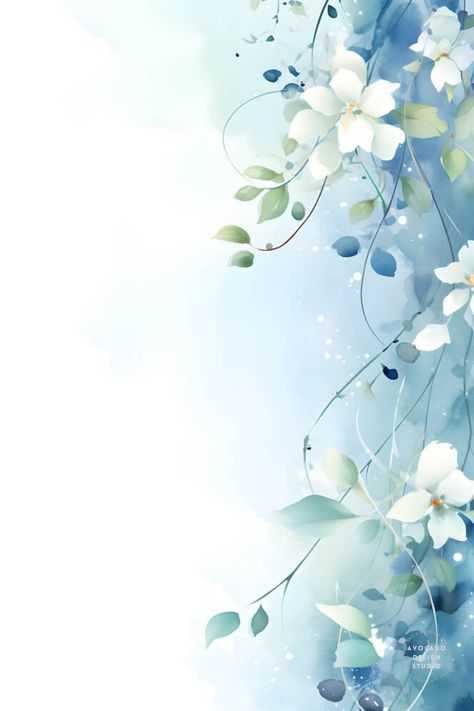 Beautiful Frames And Borders, Floral Border Design Frames, Wallpaper With Border, Peace Background, Beautiful Border Designs, Background Images Aesthetic, Beautiful Background Designs, Wallpaper Edgy, Blue Flowers Background